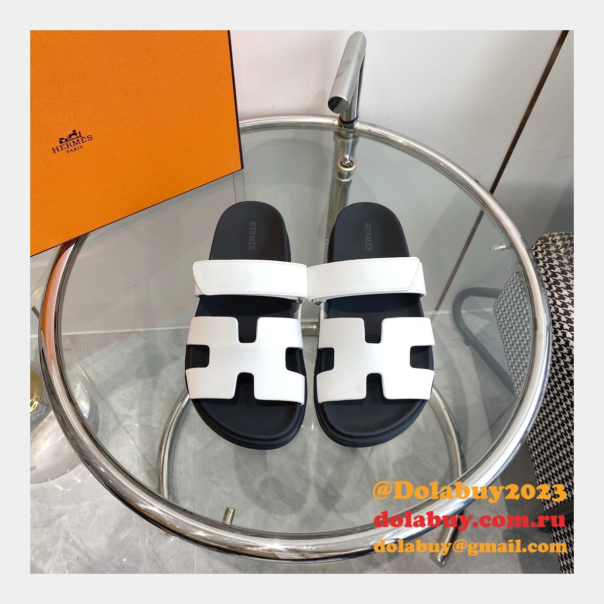 7 Star Hermes Chypre sandal Designer