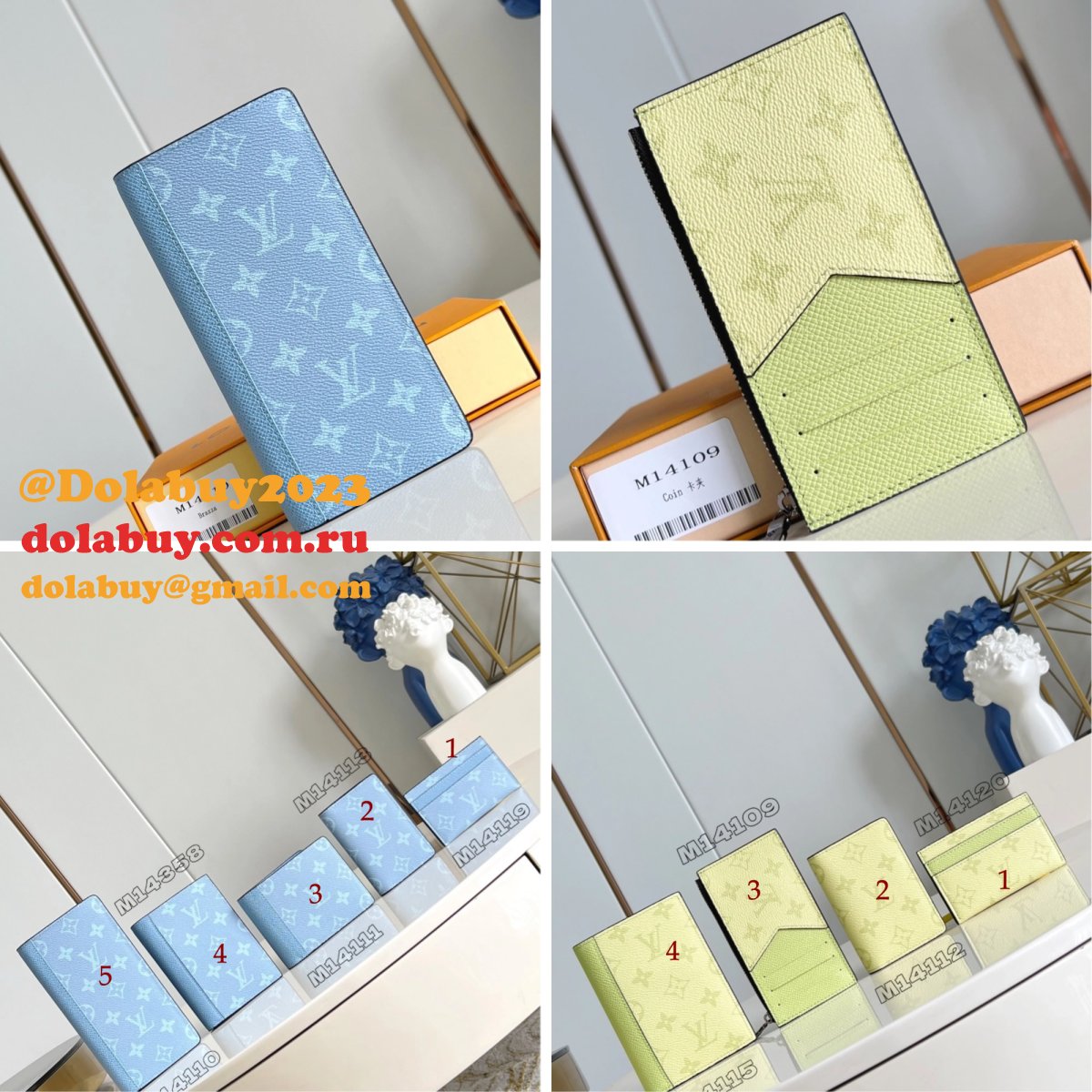 Louis Vuitton Pocket Organiser Envelope Wallet Bag