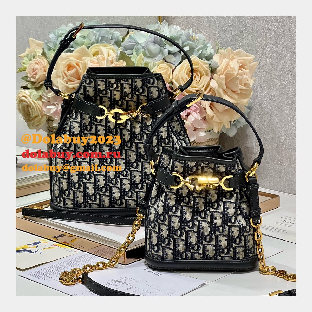 Christian Dior 1:1 Mirror Oblique Cest CD Lock 2271/2272 Copy Bag