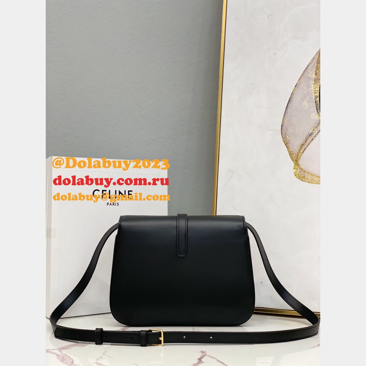 Dolabuy Replica Celine Tabou Smooth Calfskin Shoulder 196853 Bags