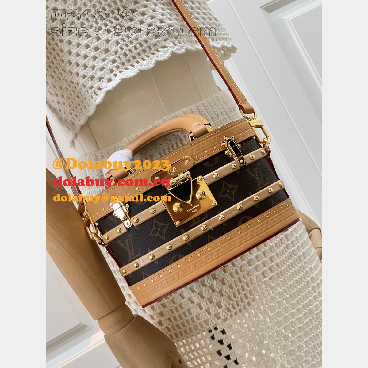 Outlet Louis Vuitton Inspired Ellis Monogram M24843 Perfect Bag