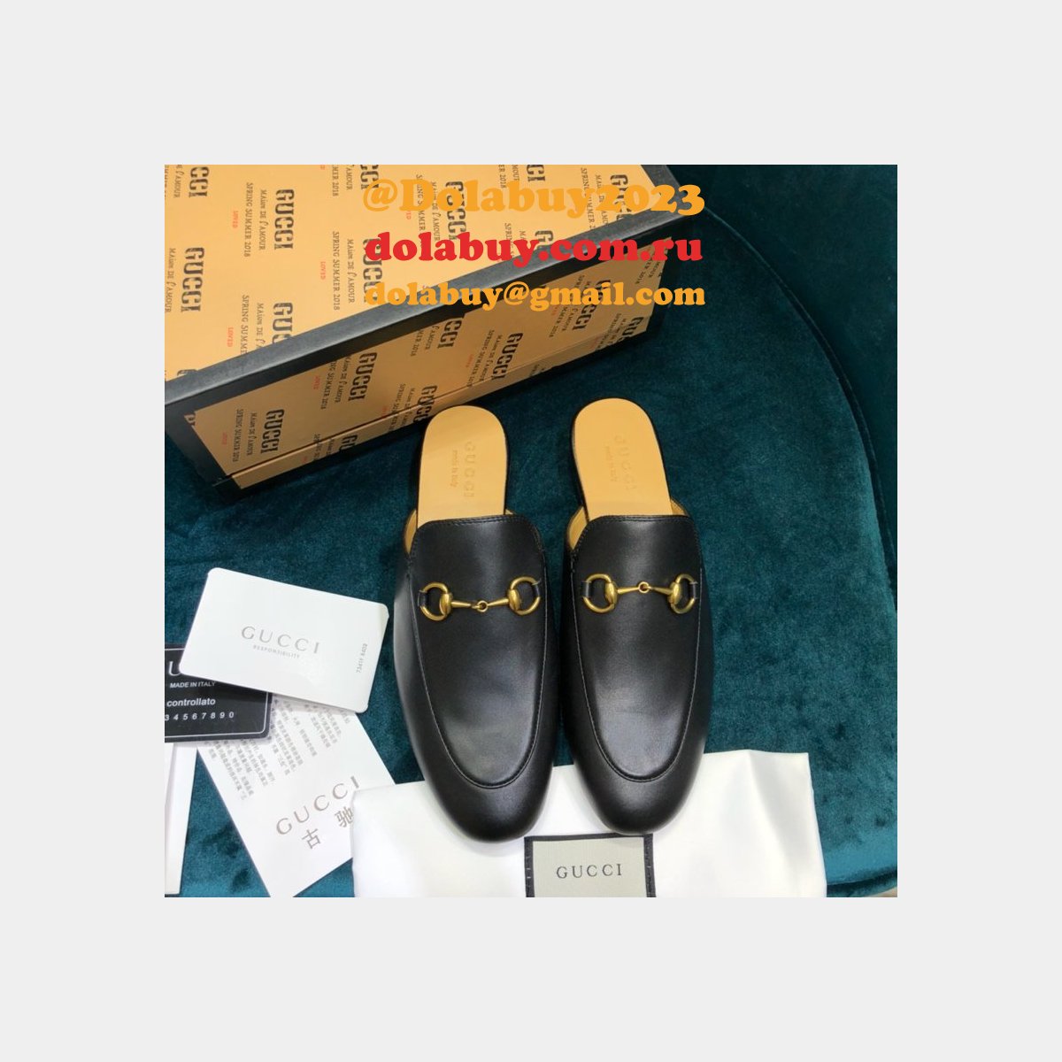 top G*u*i loafers slipper 007