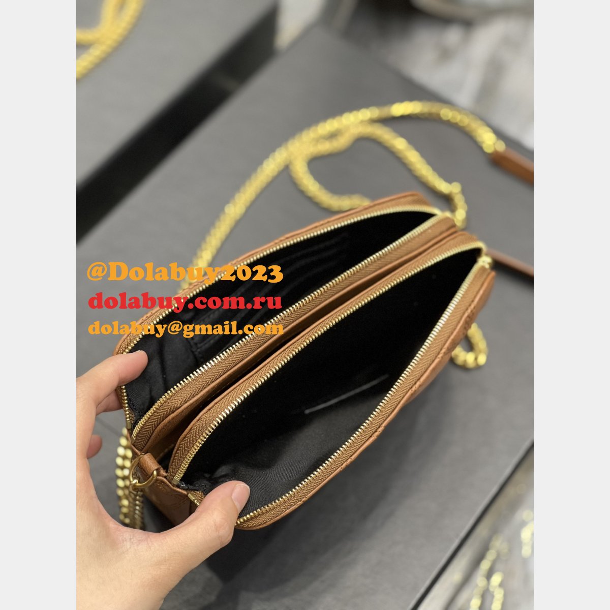 YSL AAA+ Replica Becky Saint Laurent 608941 Knockoff Bag