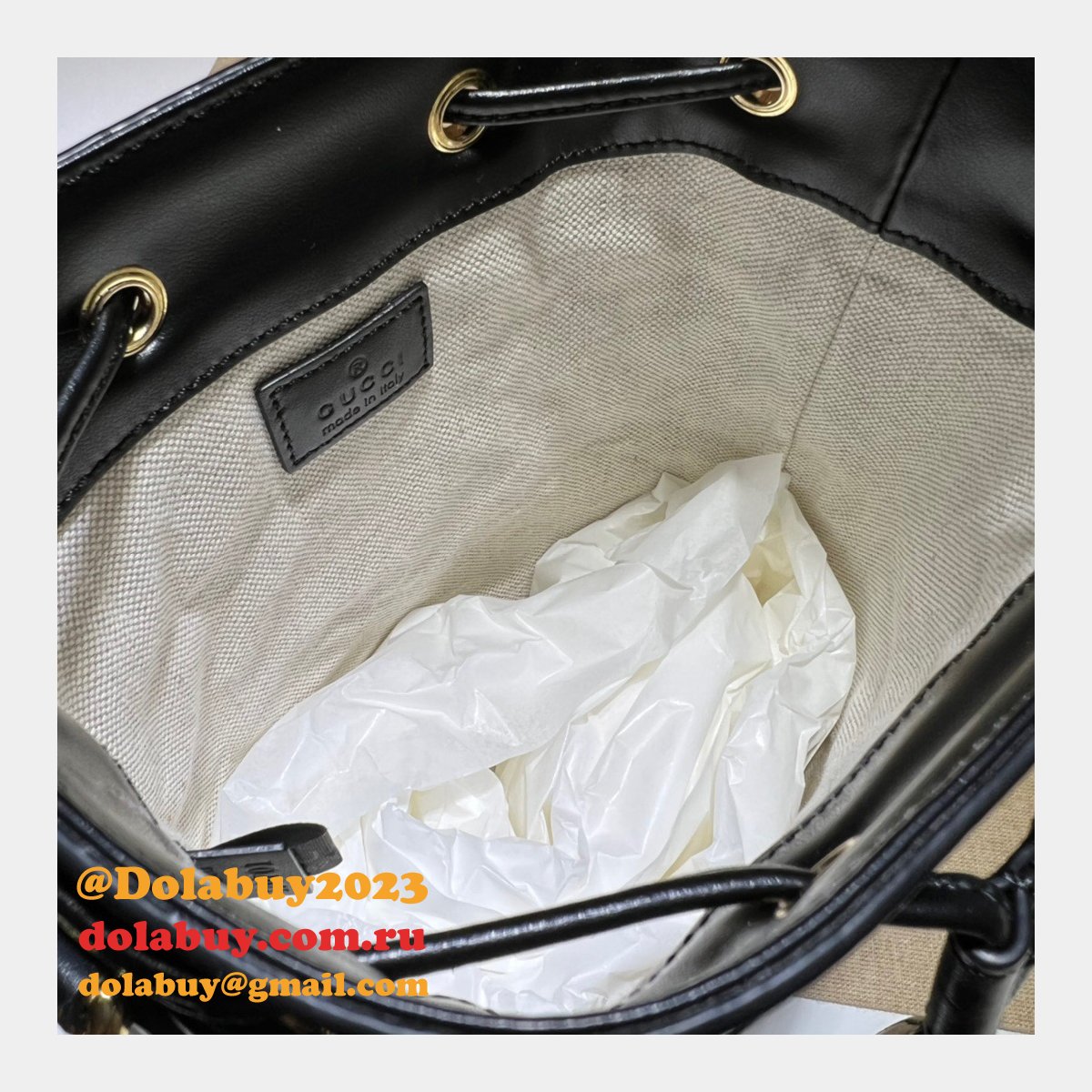 dolabuy G*u*i gg matelassé bucket replica bags 728231 store