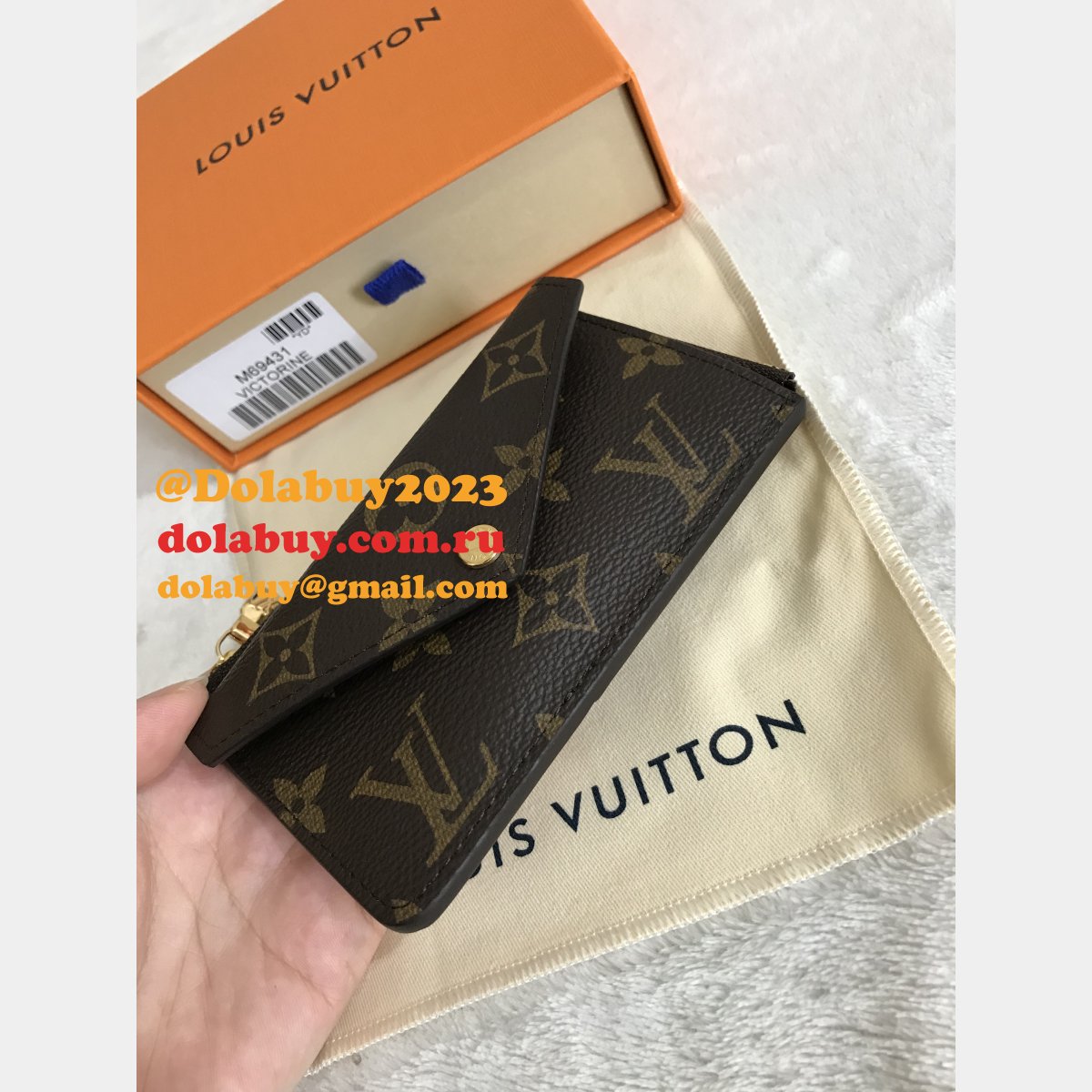Wholesale Louis Vuitton Card Holder Recto Verso Wallet Pockets M69431