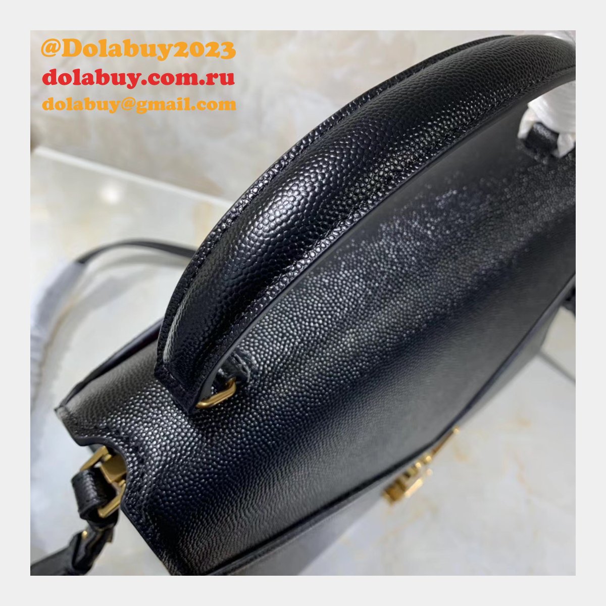 Luxury Replica Saint Laurent Cassandra Top-handle 578000 Bag