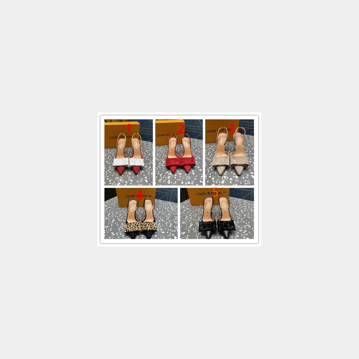 Knockoff LOUIS VUITTON Blossom Slingback Pump Cheap