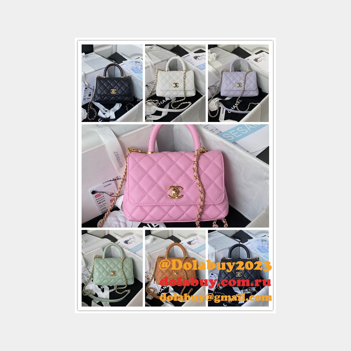 Dolabuy Replica Bags Online AS2215 CAVIAR Bag 19cm