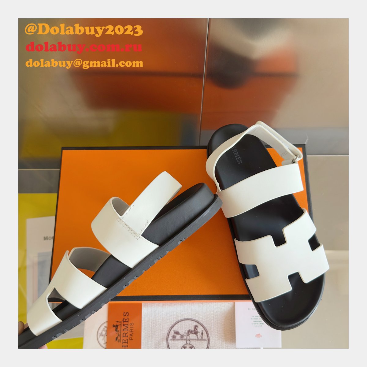 Luxury Hermes Genius Sandal 2025