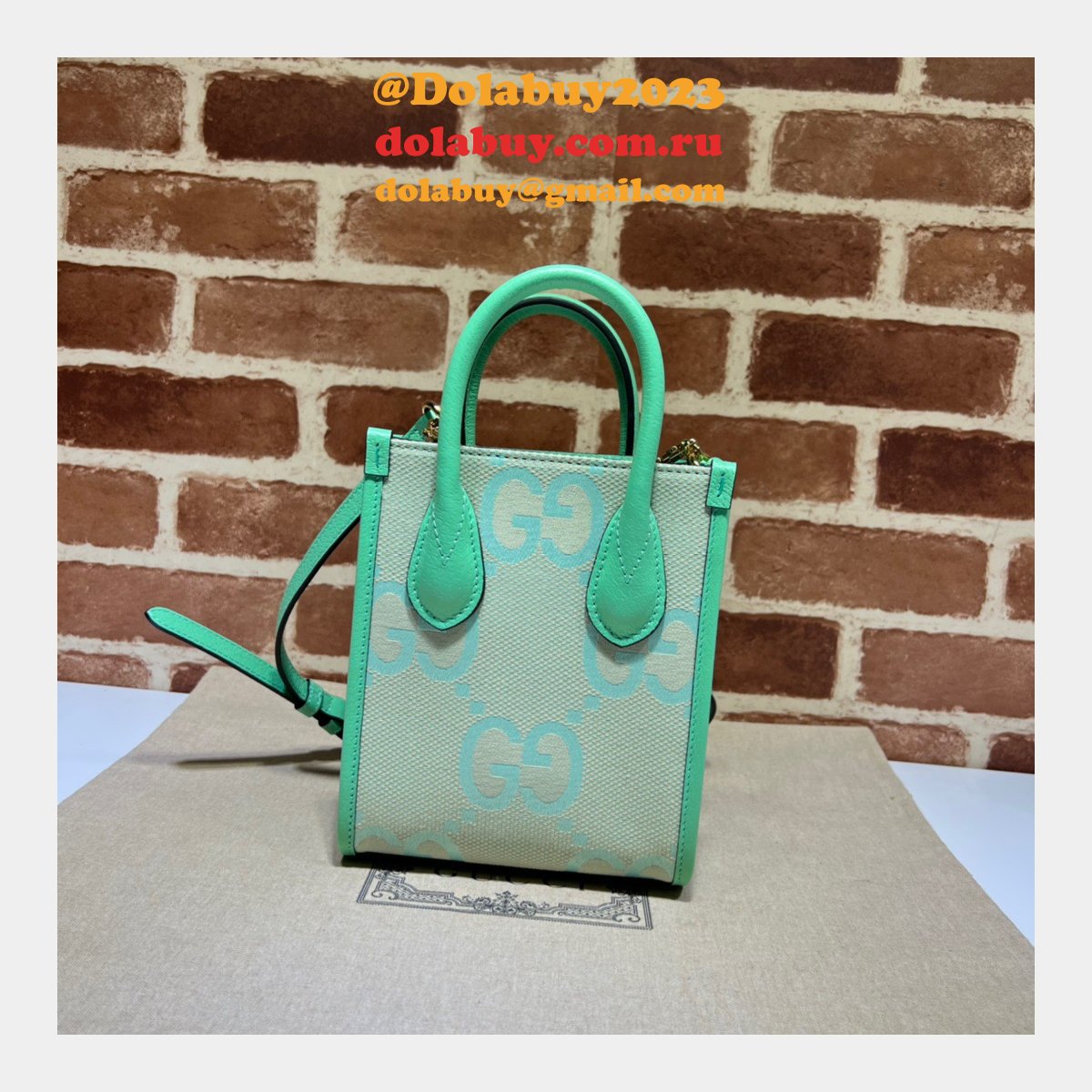 G*u*i perfect 671623 tote interlocking g jumbo fake bag