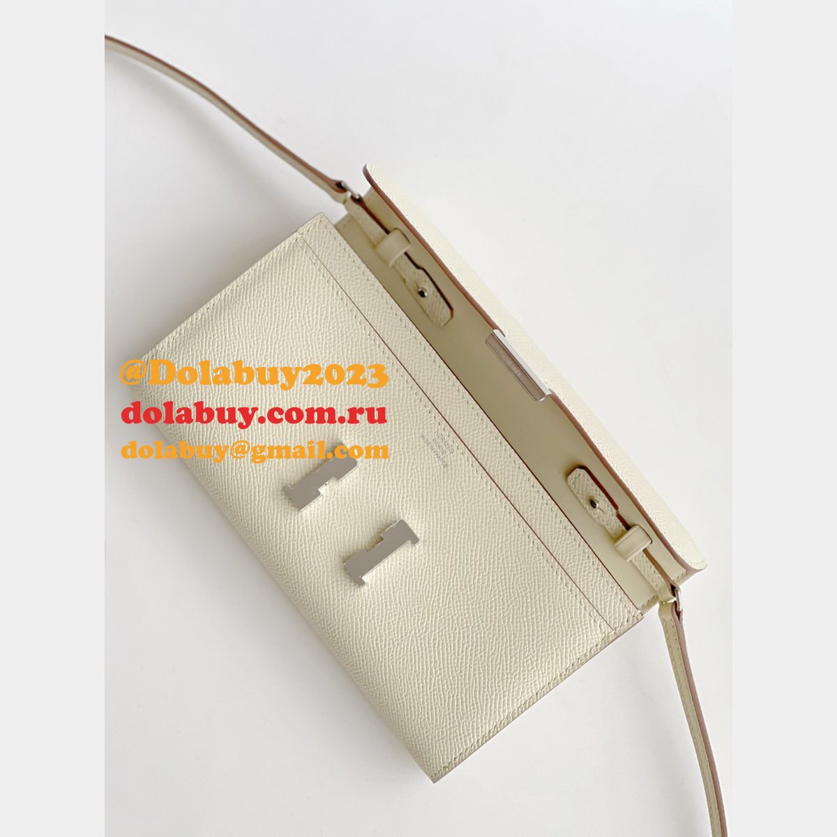 7 Star hermes constance to go clutch bag