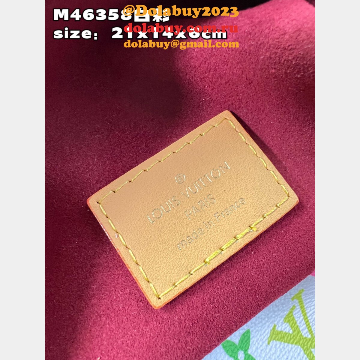 M46358 Louis Vuitton Replicas Side Trunk Monogram Multicolor Bag