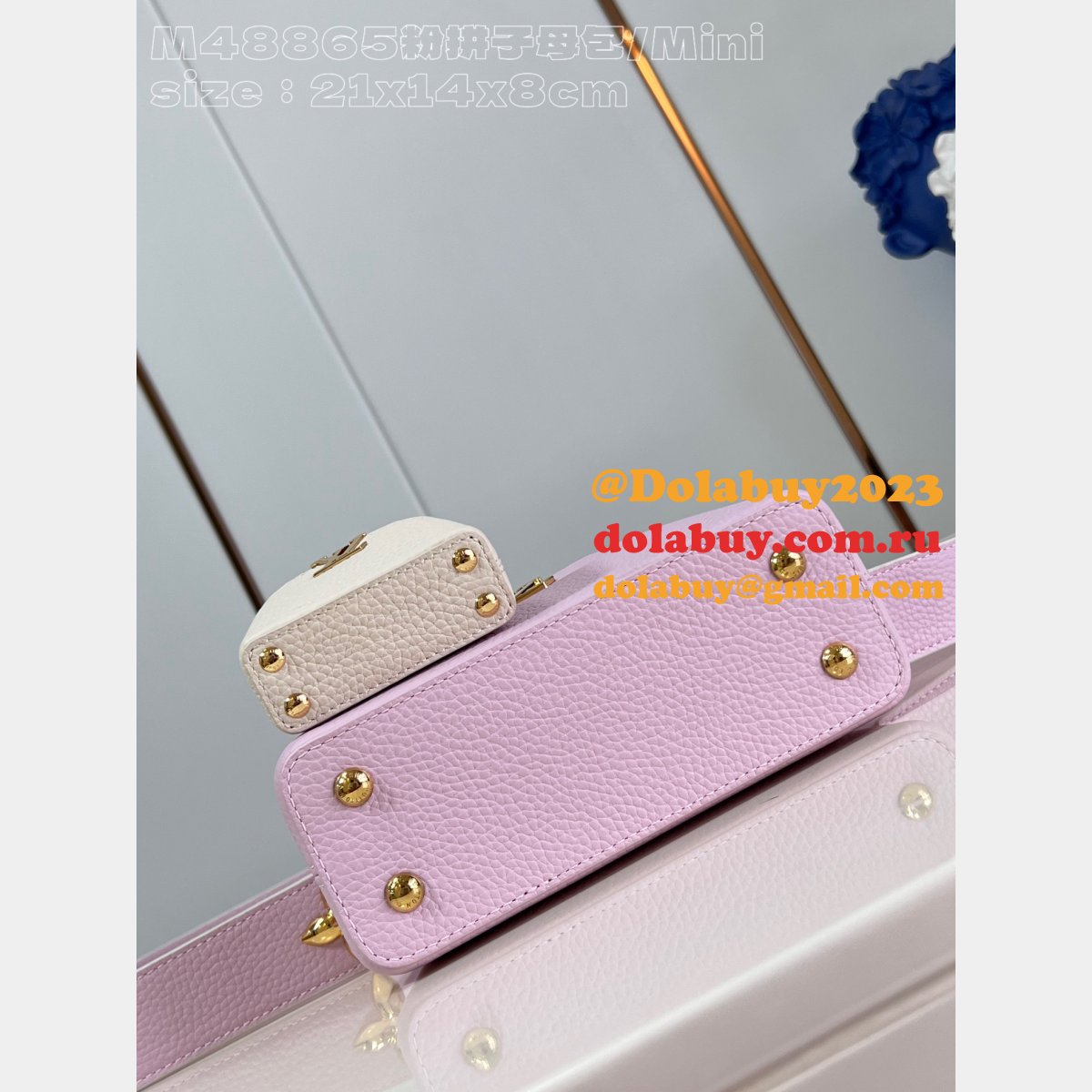 Louis Vuitton 7 Star M48865 Mother-Child Capucines High-Quality Replica Bags