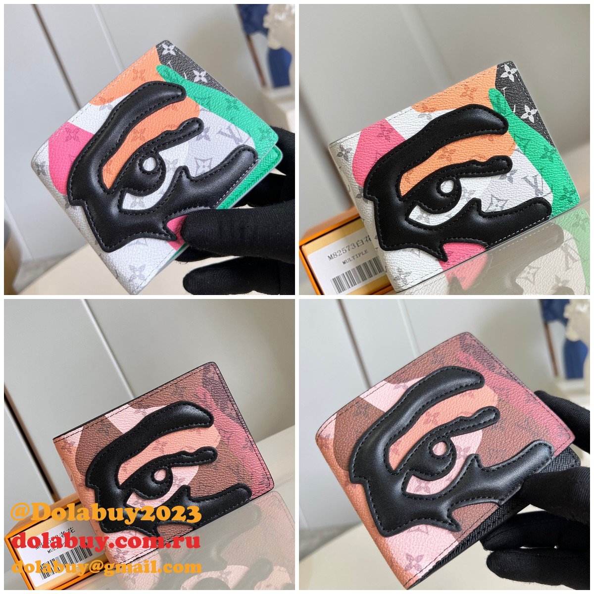 Multiple Wallet Luxury Men M82573 Louis Vuitton Replica Bag