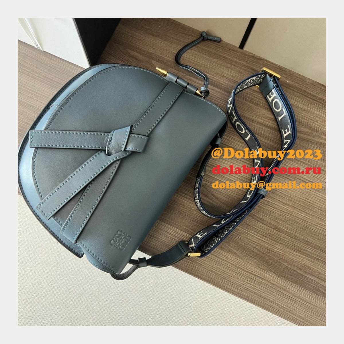 Best 1:1 Wholesale Mirror LOEWE GATE HADNBAG 25MM
