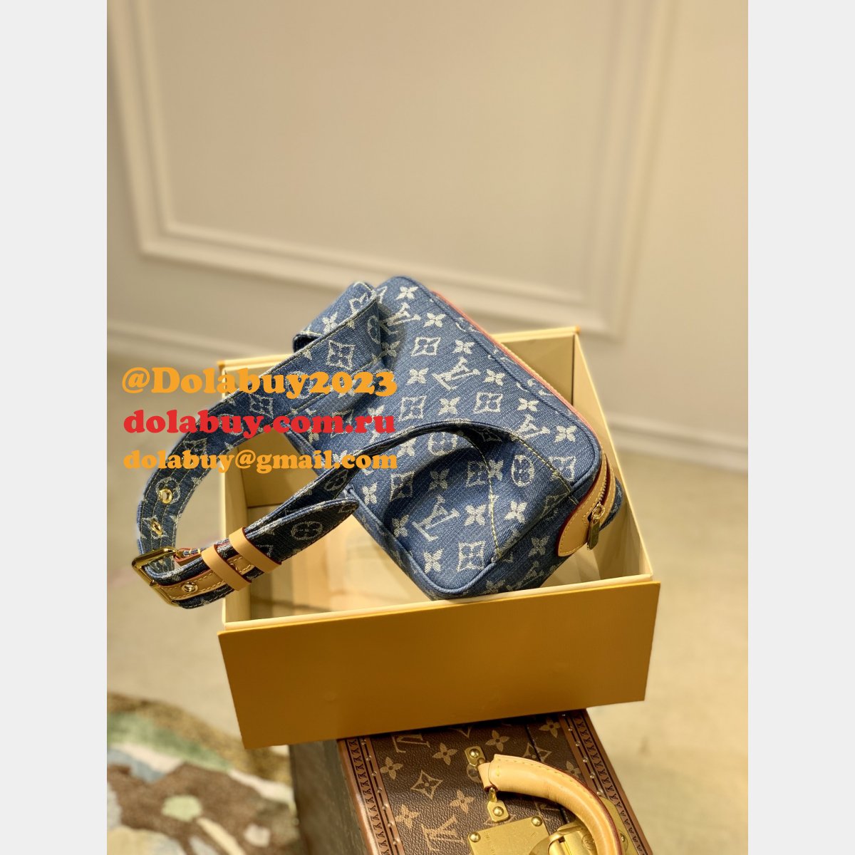 Luxury Louis Vuitton 1:1 Mirror Bum Waist Pouch M95347 Bag