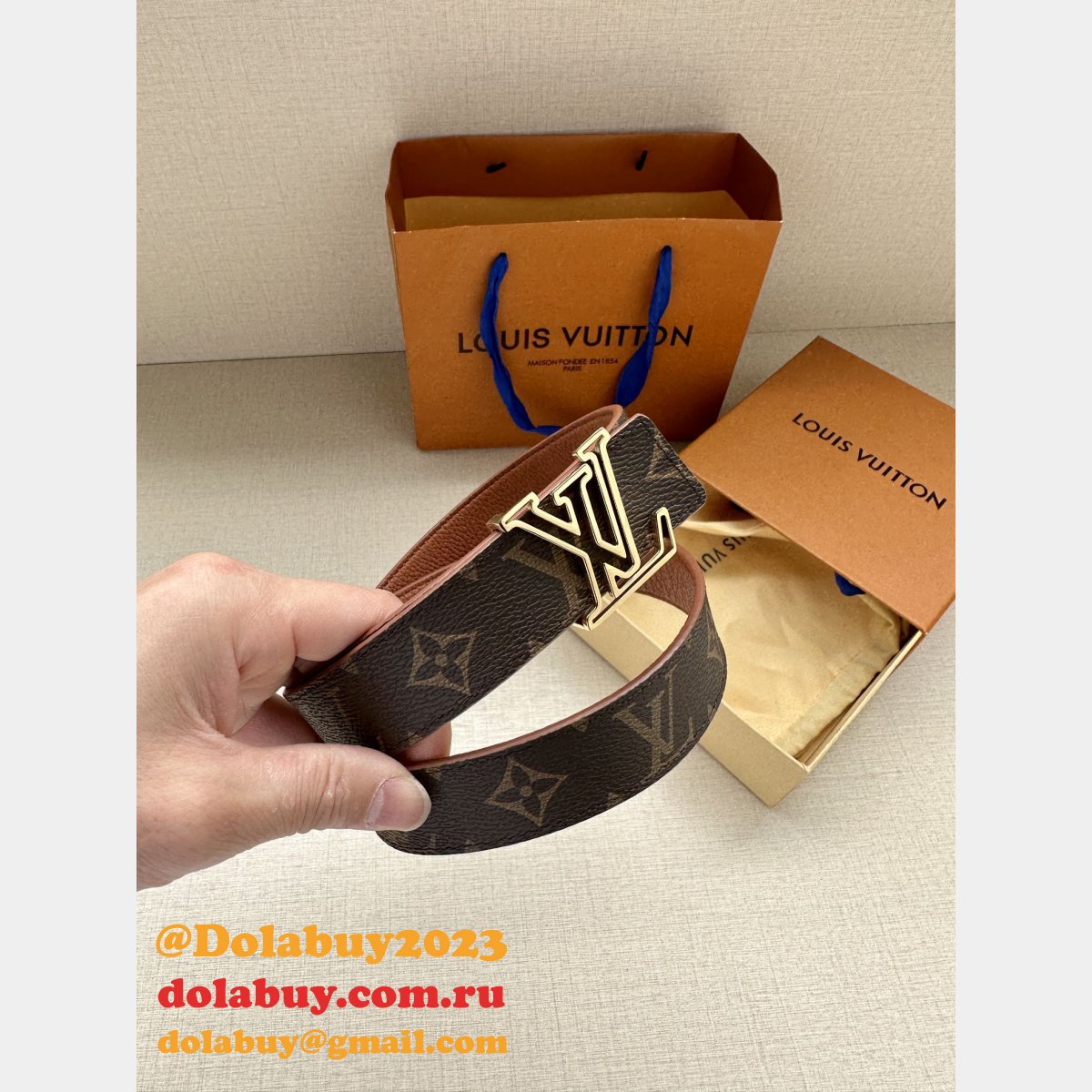 Top Quality Fake LOUIS VUITTON BELT Cheap 30MM