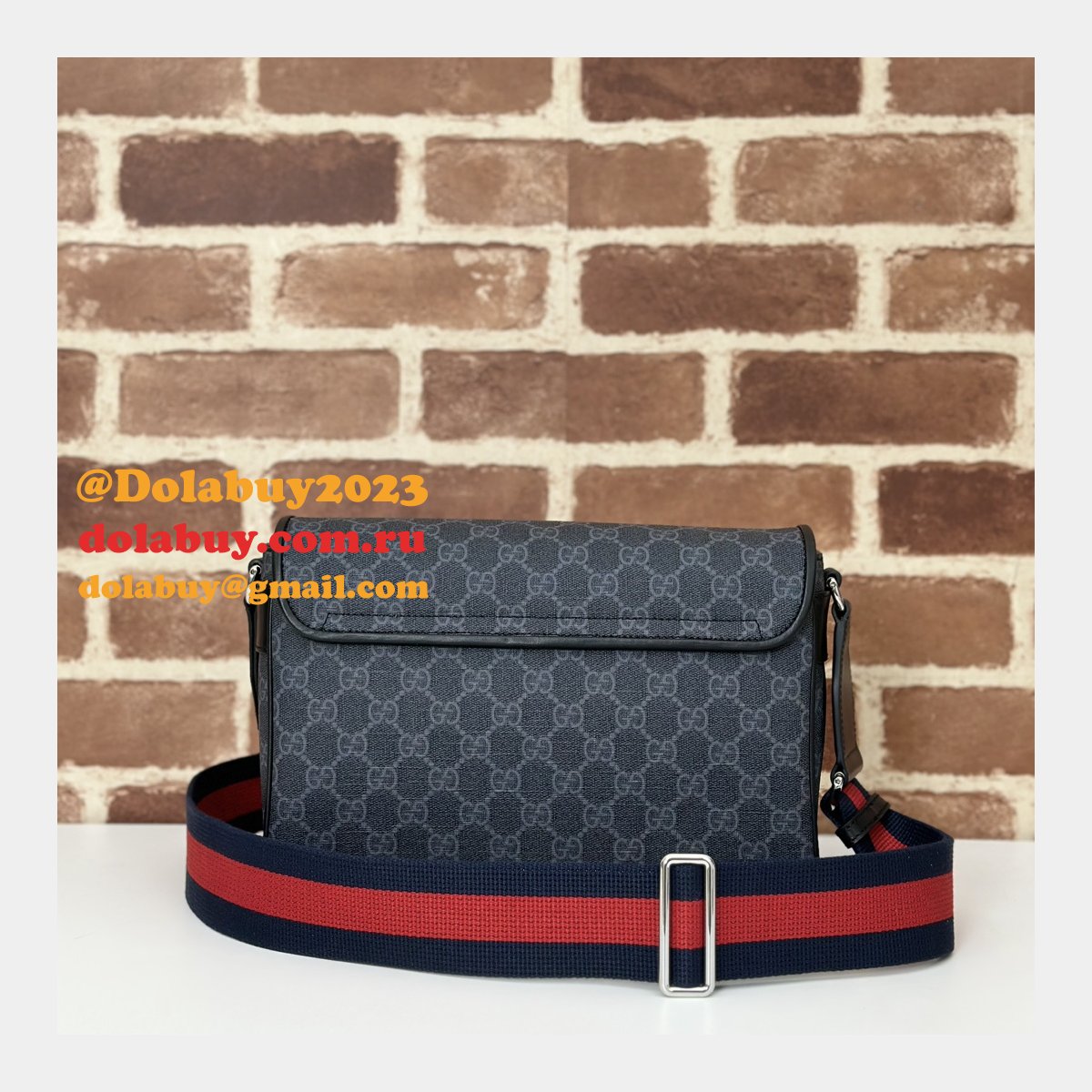 G*u*i replicas 792124 gg supreme crossbody ophidia men bag