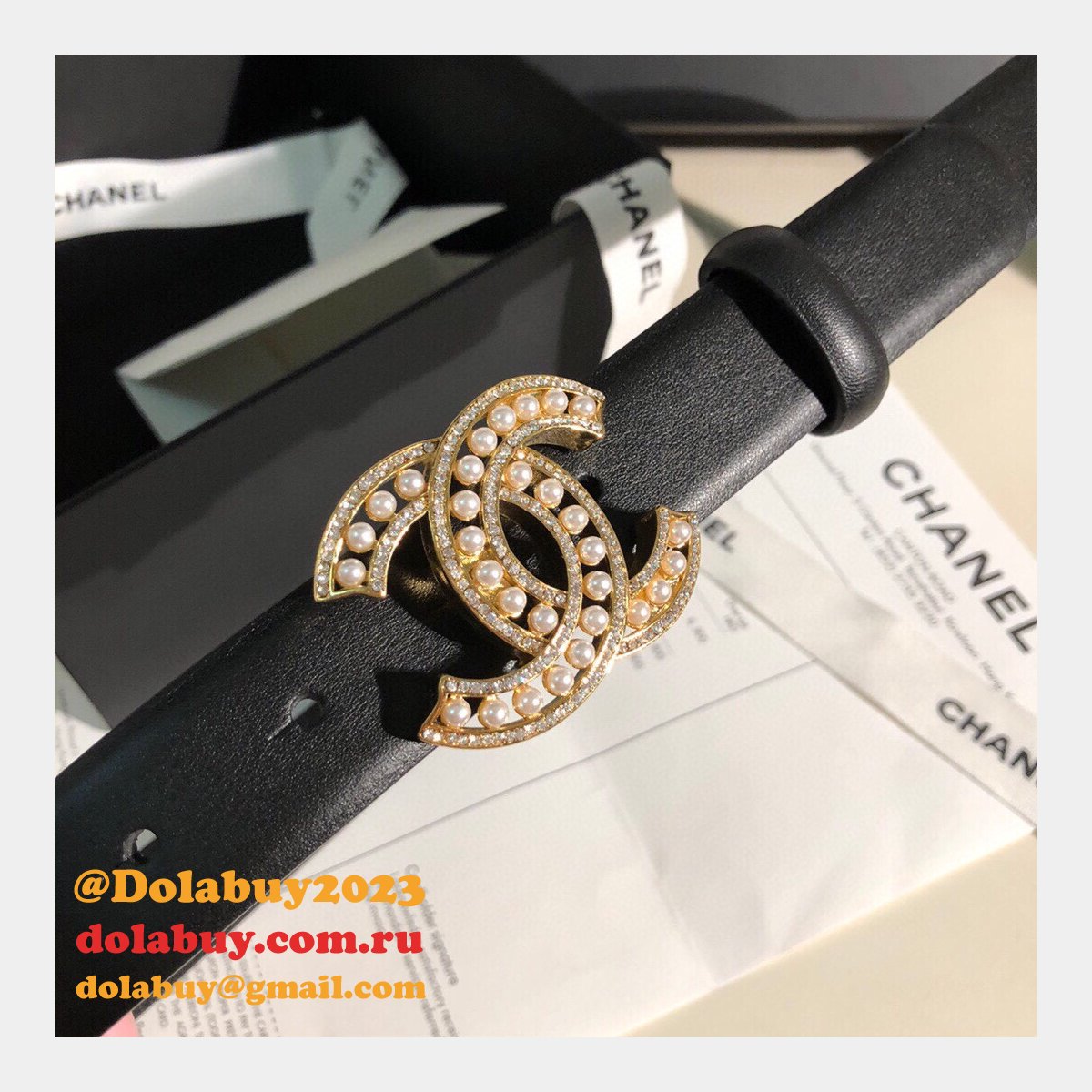 7 Star Knockoff CC BELT 30MM Top Quality