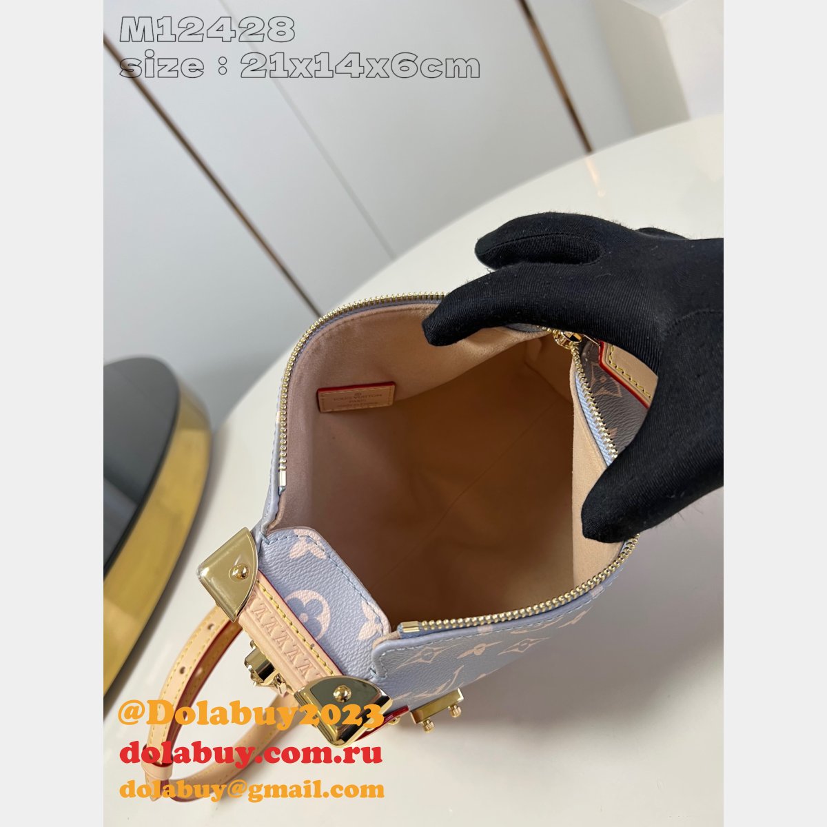 Luxury Louis Vuitton Fake Side Trunk M12428 Designer Bag