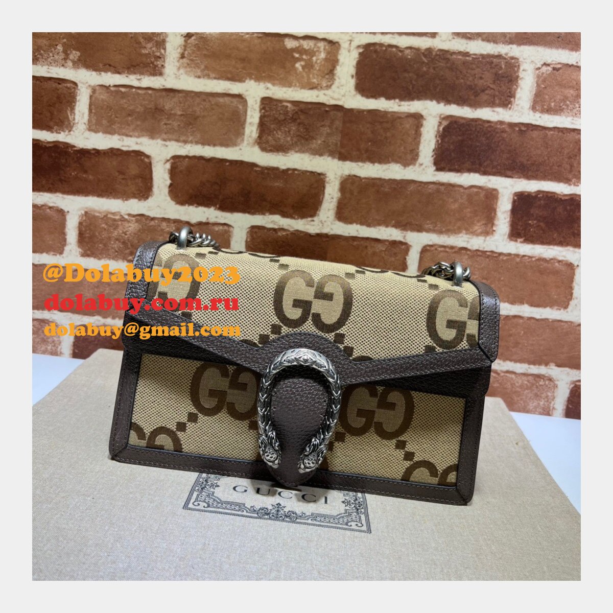 Gucci 400249 UK Chain Dionysus Small Shoulder Replica Bag