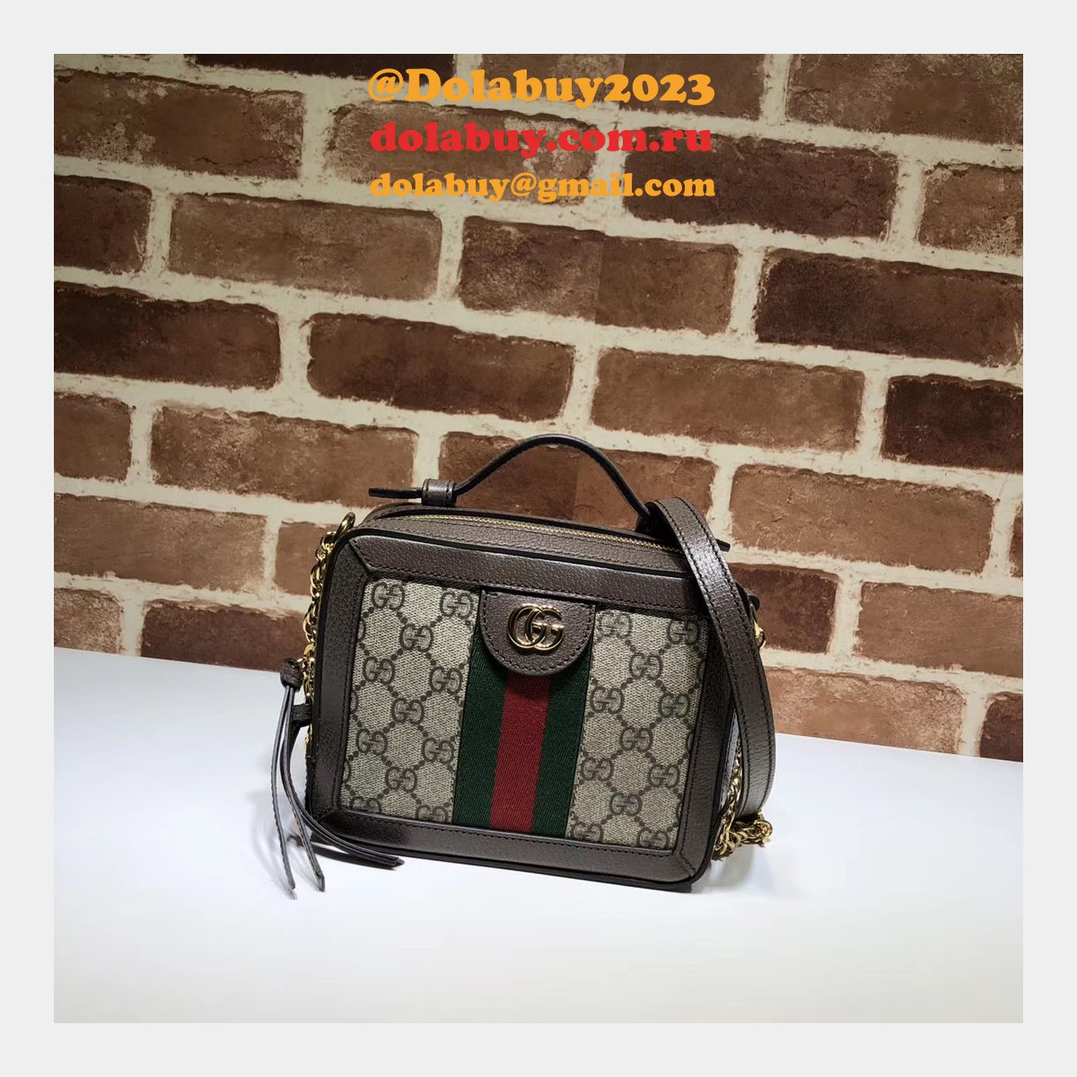 Replica GG AAA+ Ophidia Mini Shoulder Crossbody 602576 Bags for Women