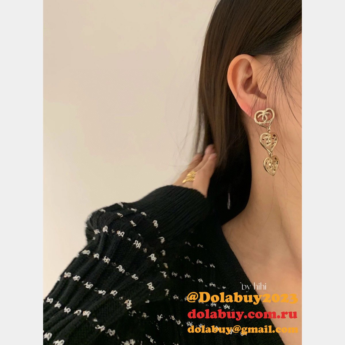 Copy Designer racelet Brooch Stud Earrings Luxury