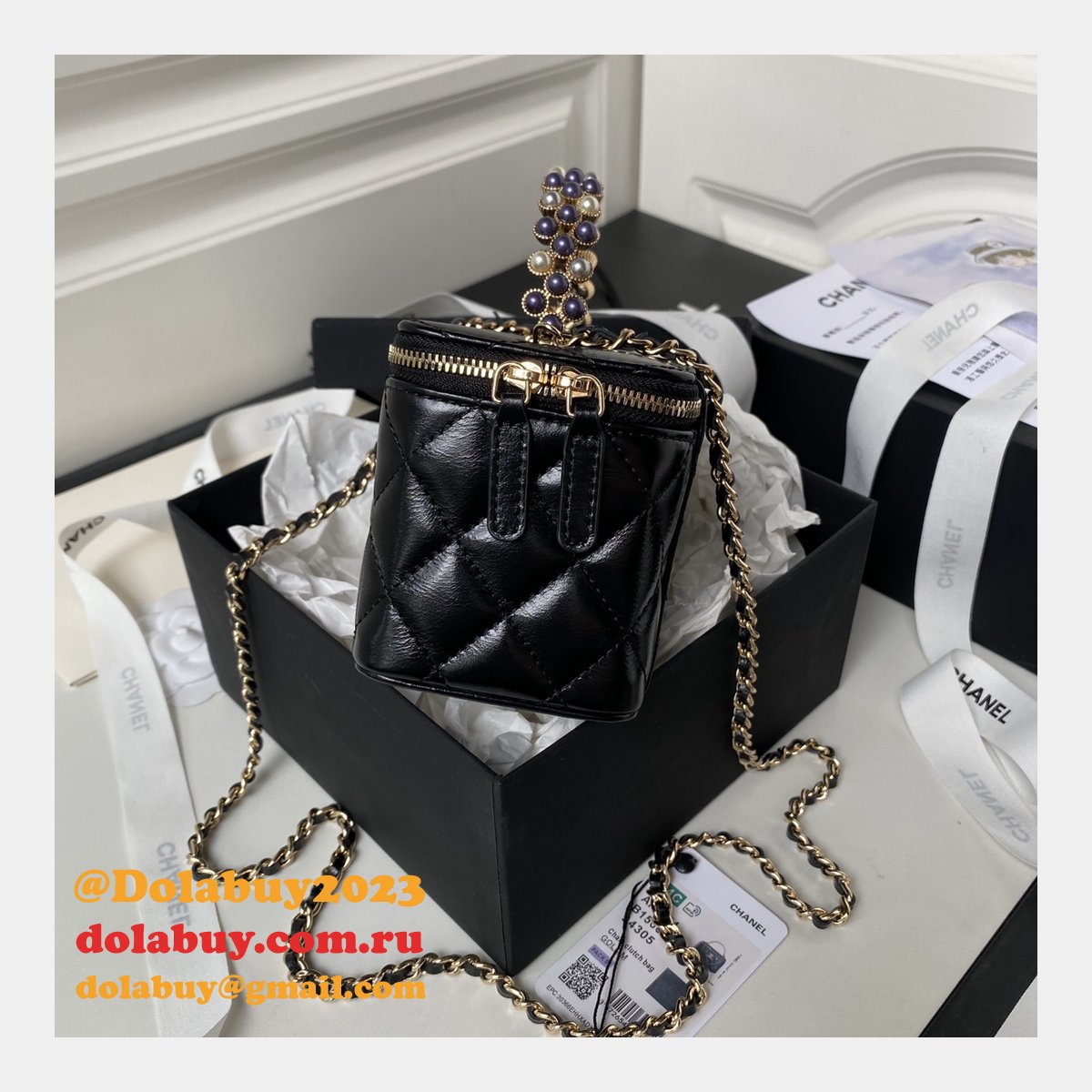 UK Fake Designer Makeup Beauty Vanity Ap3804 Bag