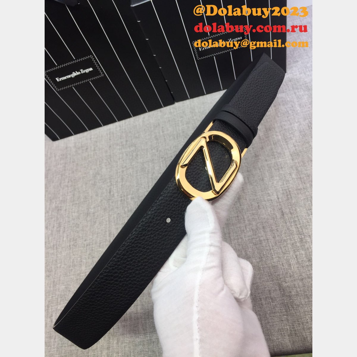 cheap G*u*i 35mm ermenegildo zegna belts for men