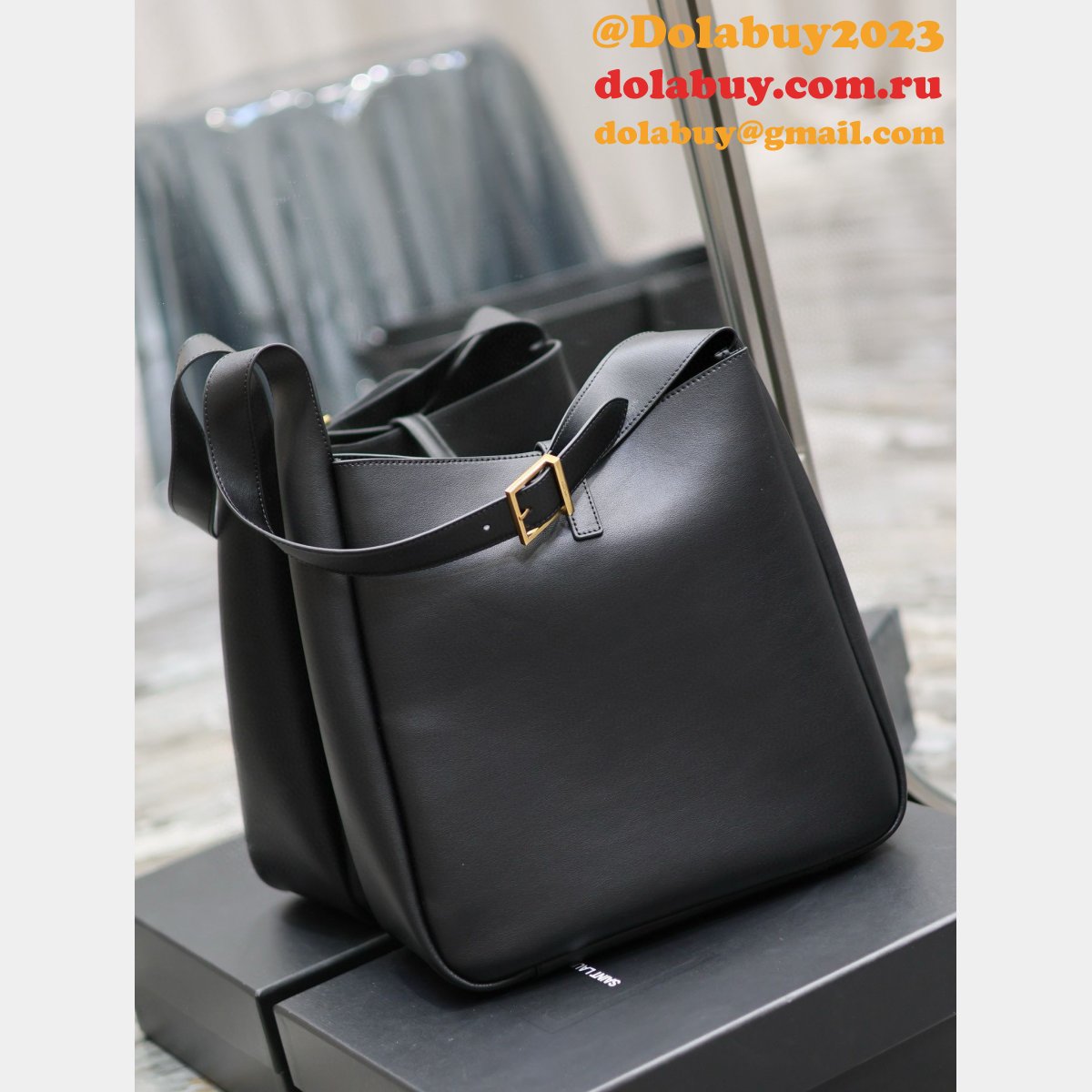 Best Perfect REPLICA YSL LE 5A7 soft LARGE hobo bag 753837