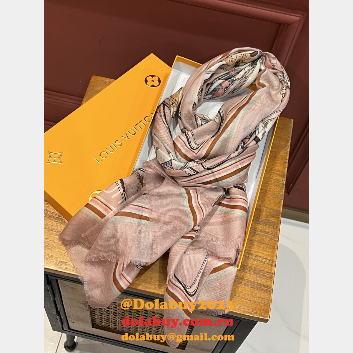 Designer Perfect Fake Top CASHMERE SCARF