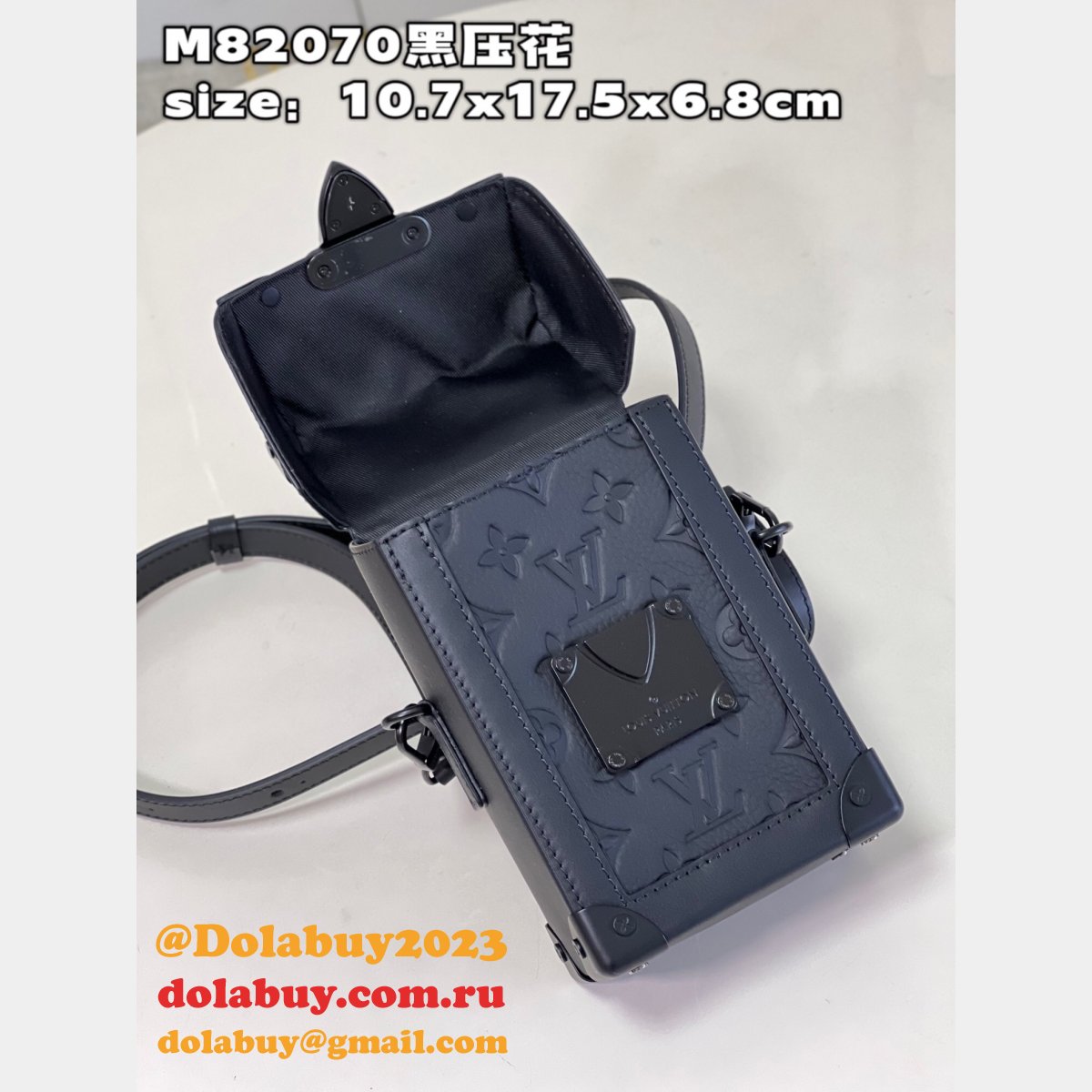 Fashion Louis Vuitton Copy M82077/M82070 Vertical Trunk Wearable Wallet