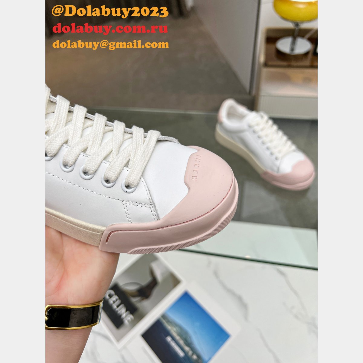 Replica 7 Star Marni DaDa Bumper Slippers Best Shoes