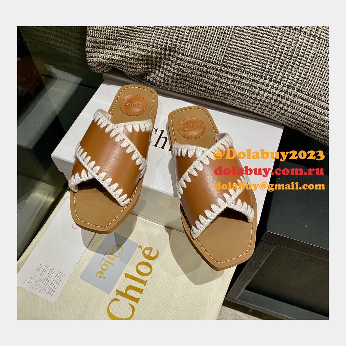 Sandals High Quality Replica Luxury Design Chloe Shoes