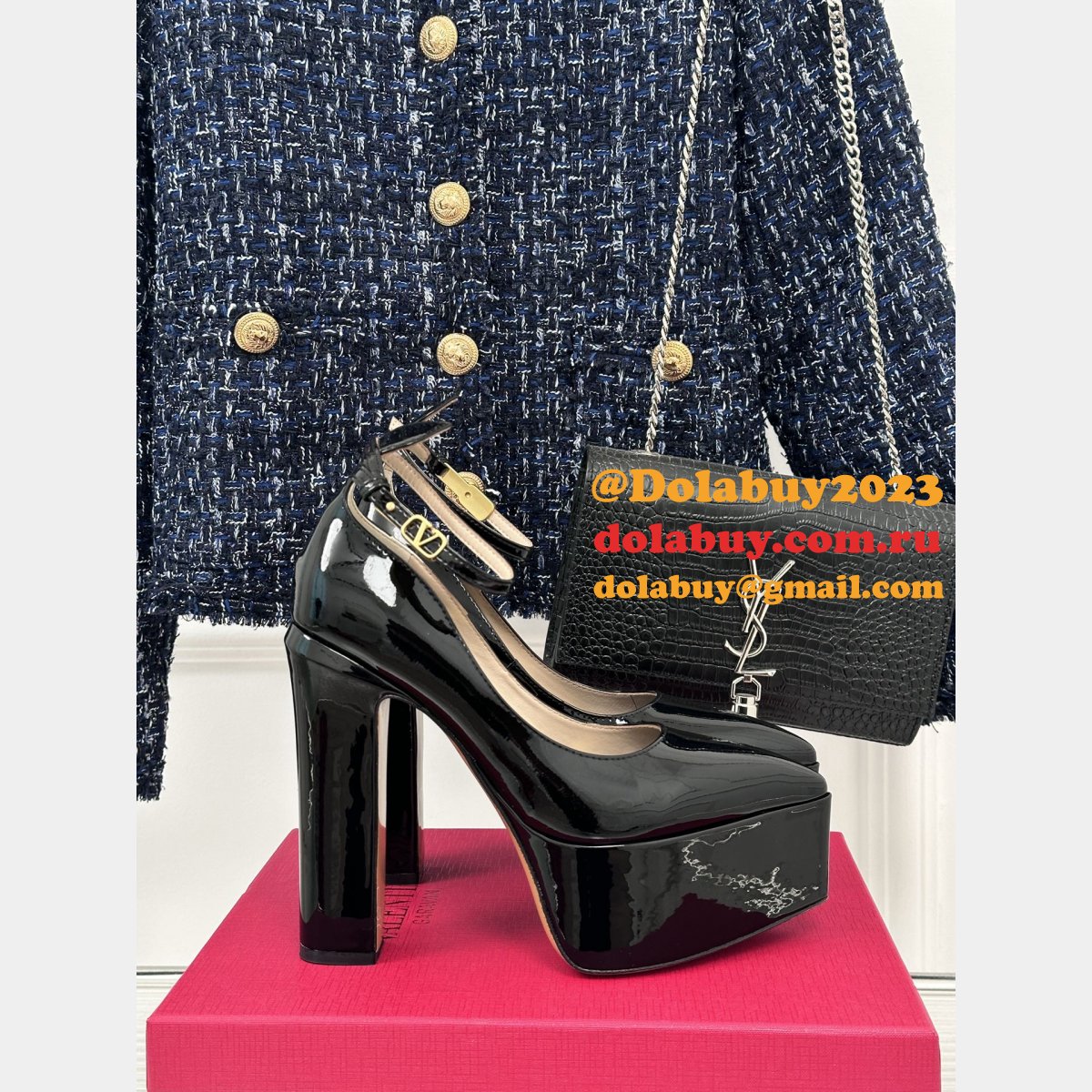 Shop Replica YSL Heel Platform Best High Quality Shoes