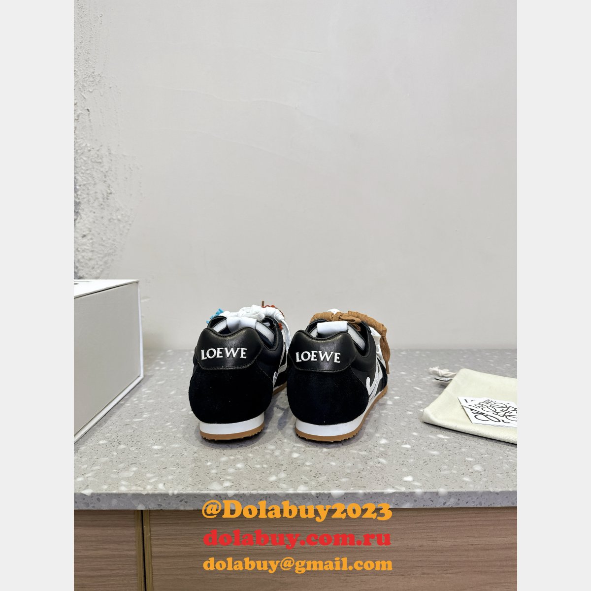 Luxury Loewe Ballet Runner 2.0 in Soft Calfskin