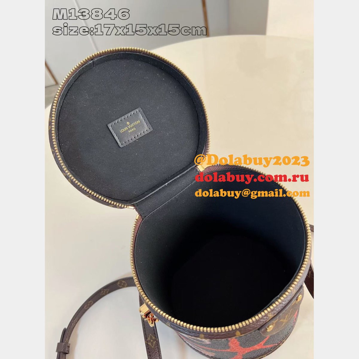 Louis Vuitton M13846 Replica Vernis Bolsa Cannes Bag