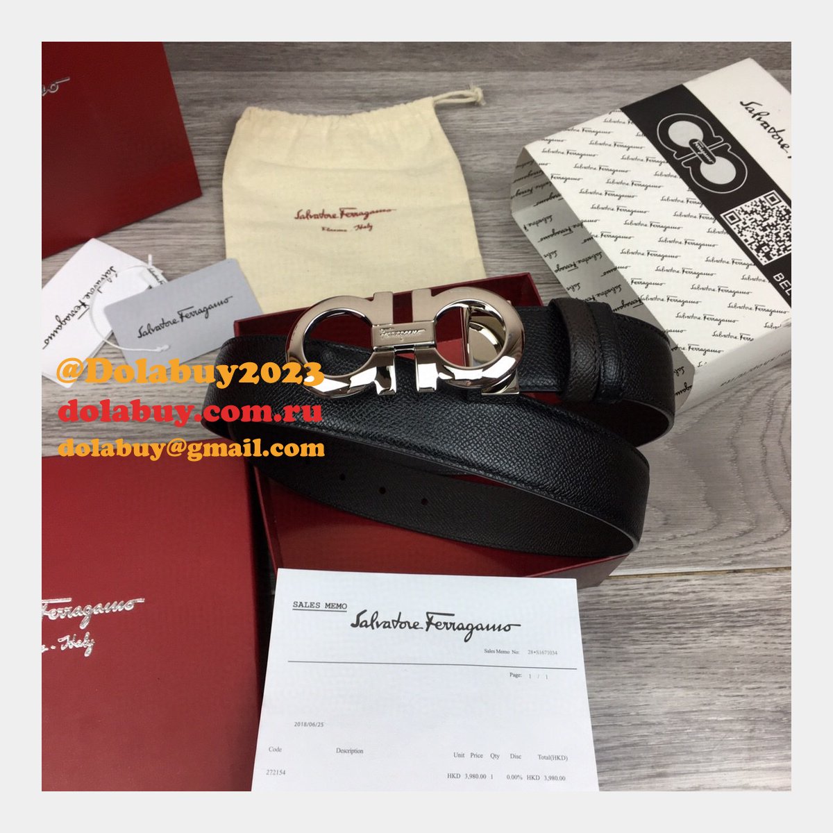 Ferragamo Belts Perfect High Quality Replica 35 mm Black