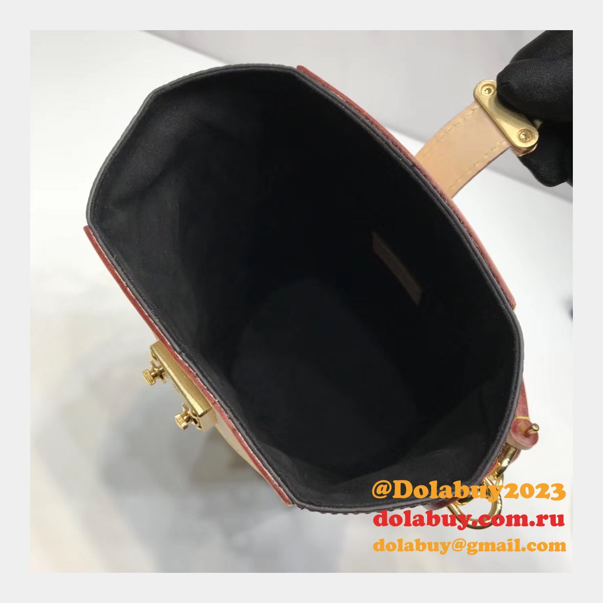 Knockoff M43587 Louis Vuitton Duffle Bag Monogram Canvas Bag