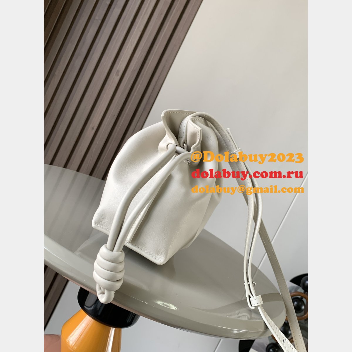 Replica Loewe Mini Flamenco Clutch In Nappa Calfskin 23CM