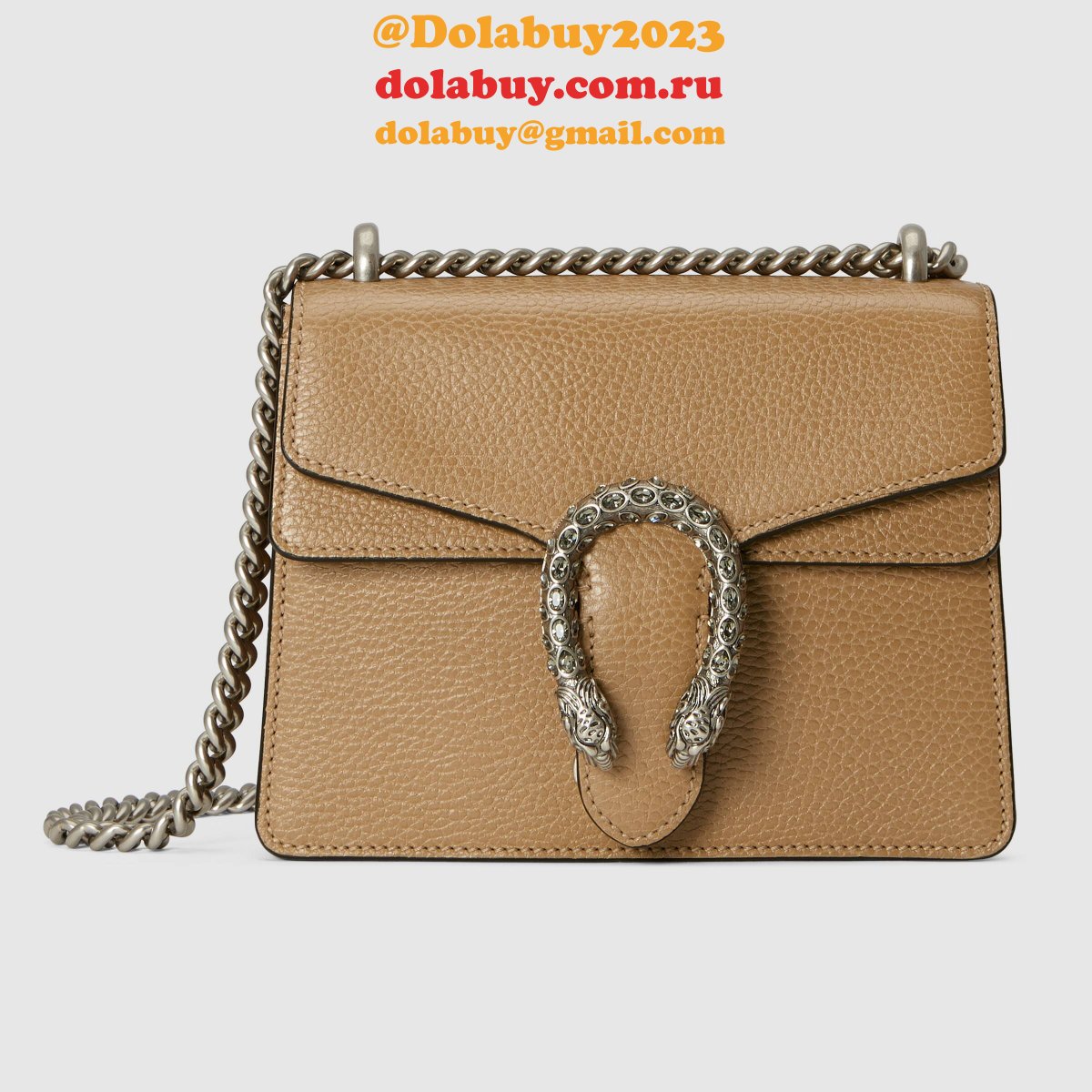 G*u*i dionysus gg supreme mini shoudler 421970 brown replica bag