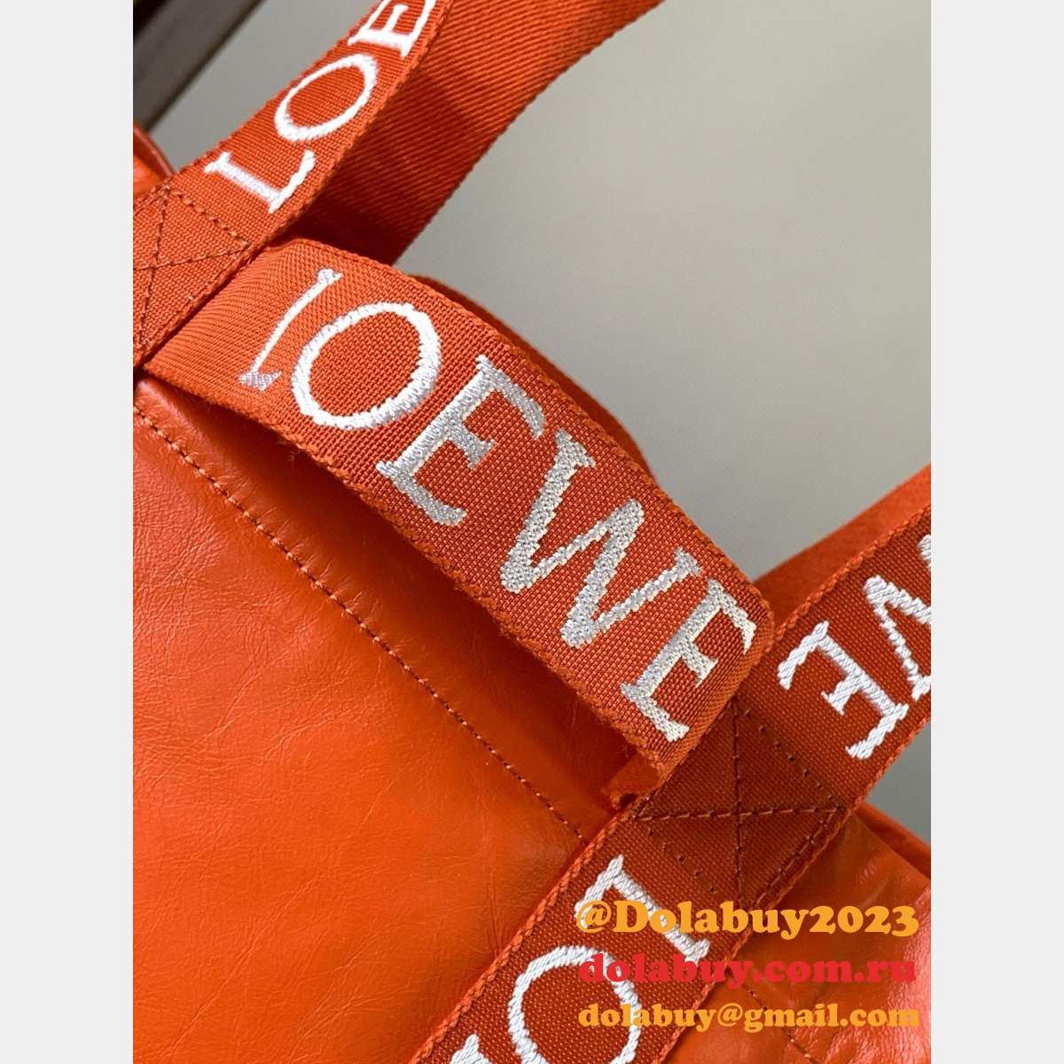 Best 1:1 Quality 9014 Loewe Fold Shopper Shopping Replica Bags