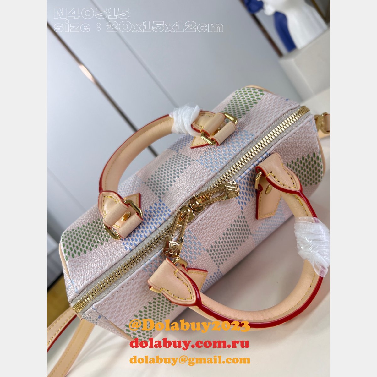 Speedy Bandoulière 20 Other Damier Canvas N40515 Fake LV Bag