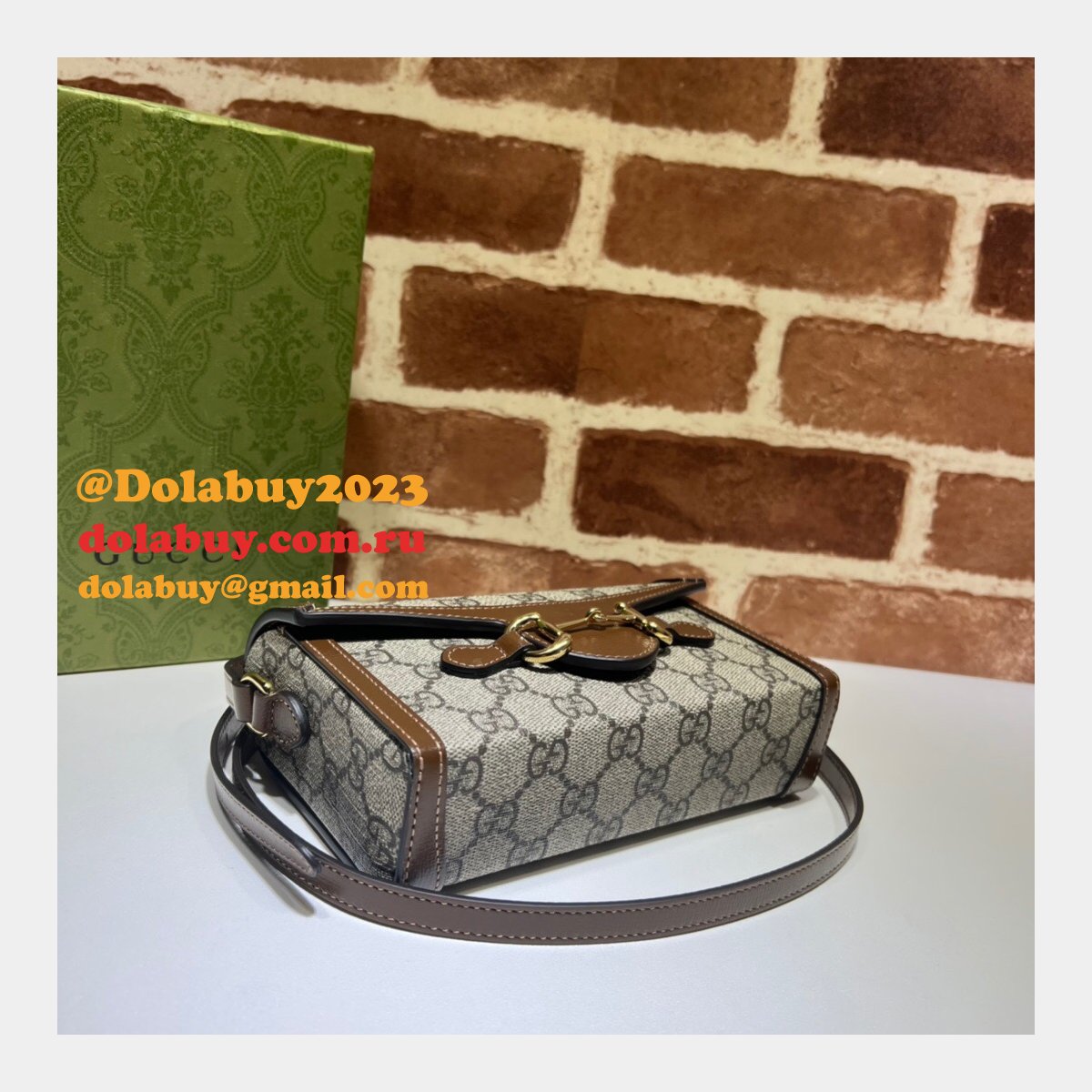 high quality G*u*i horsebit 1955 aaa+ replica 699296 crossbody bags