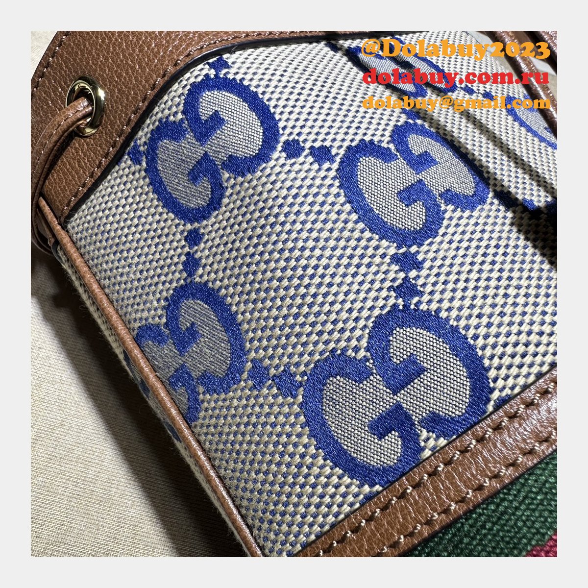 ophidia G*u*i replica bucket gg supreme 550620 knockoff bag