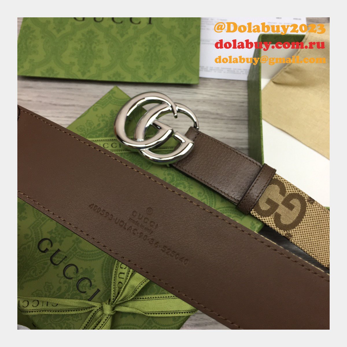 shop 1:1 image mirror G*u*i 3.8cm belts replica bags