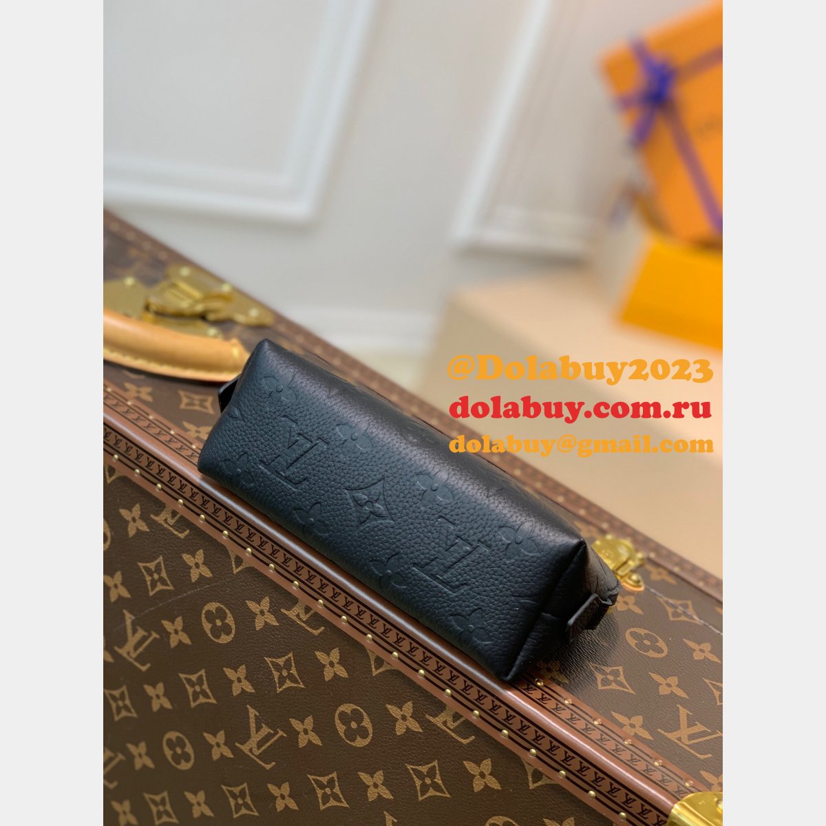 Louis Vuitton Fake M47515 Designer Makeup Bag Cosmetic Pouch