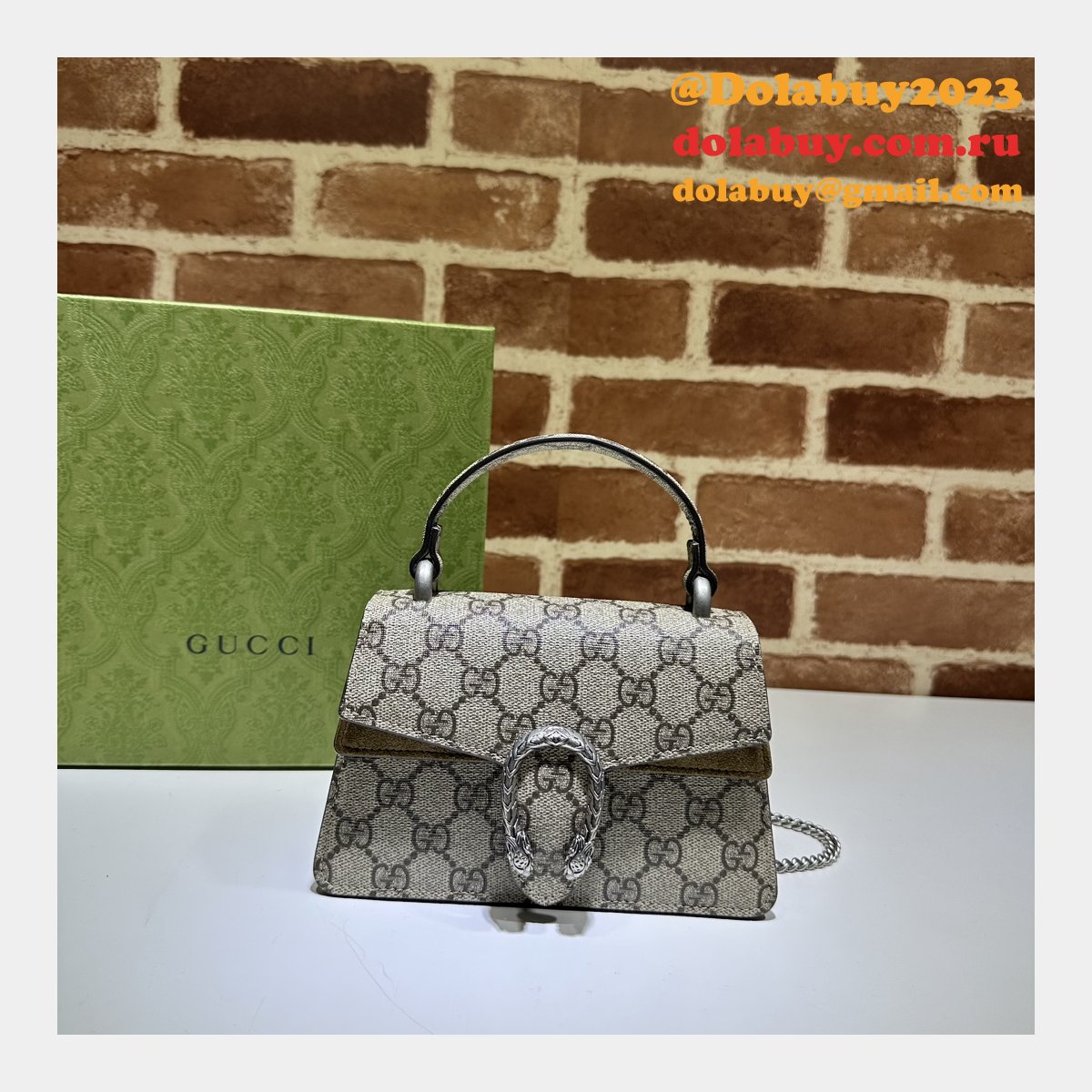 Dionysus Top Handle Gucci 1:1 Mirror 752029 Replicas Bag
