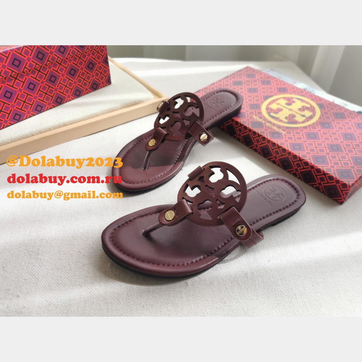 Replica Tory Burch High Quality  Miler Sandal Shoes