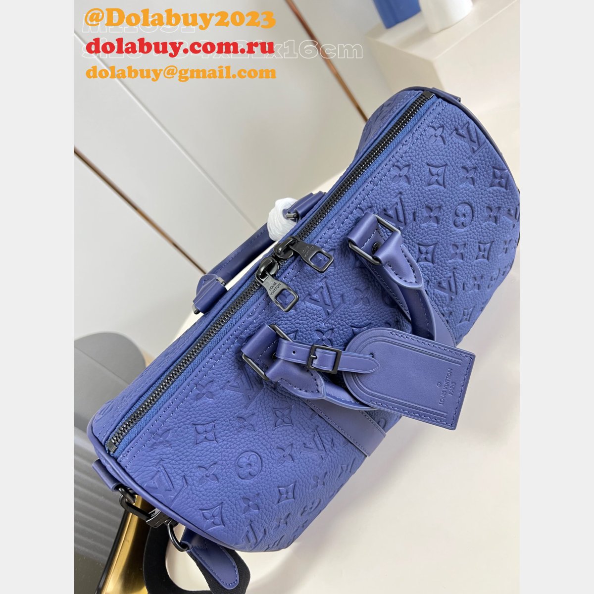 Keepall Bandoulière Louis Vuitton 1:1 Mirror Taurillon Monogram Bag